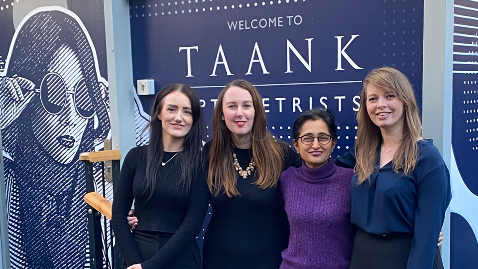 The Taank Optometrists pop-up featuring in Optometry Today.